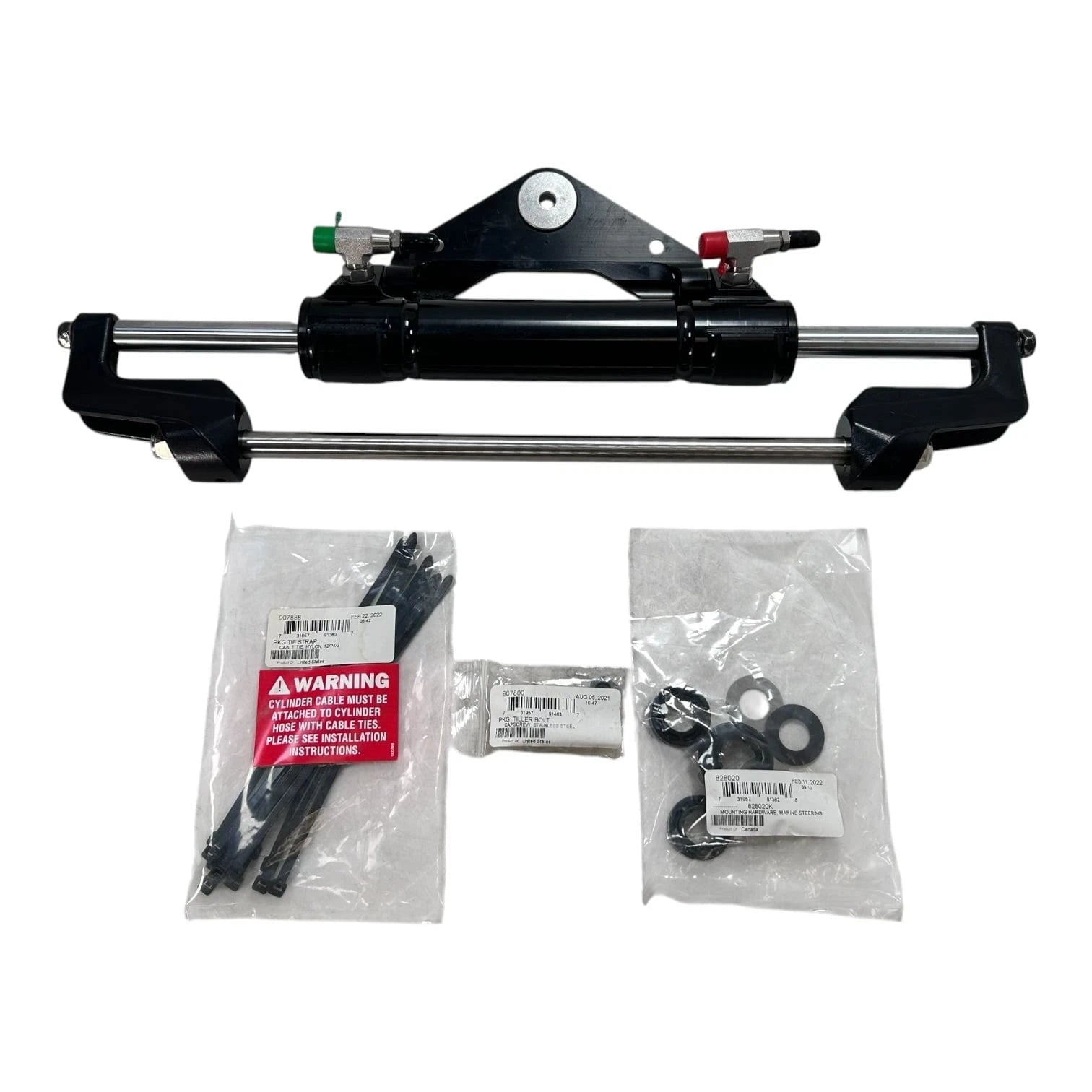 Seastar Ec5340, Optimus Eps Smart Hydraulic Steering Cylinder (No