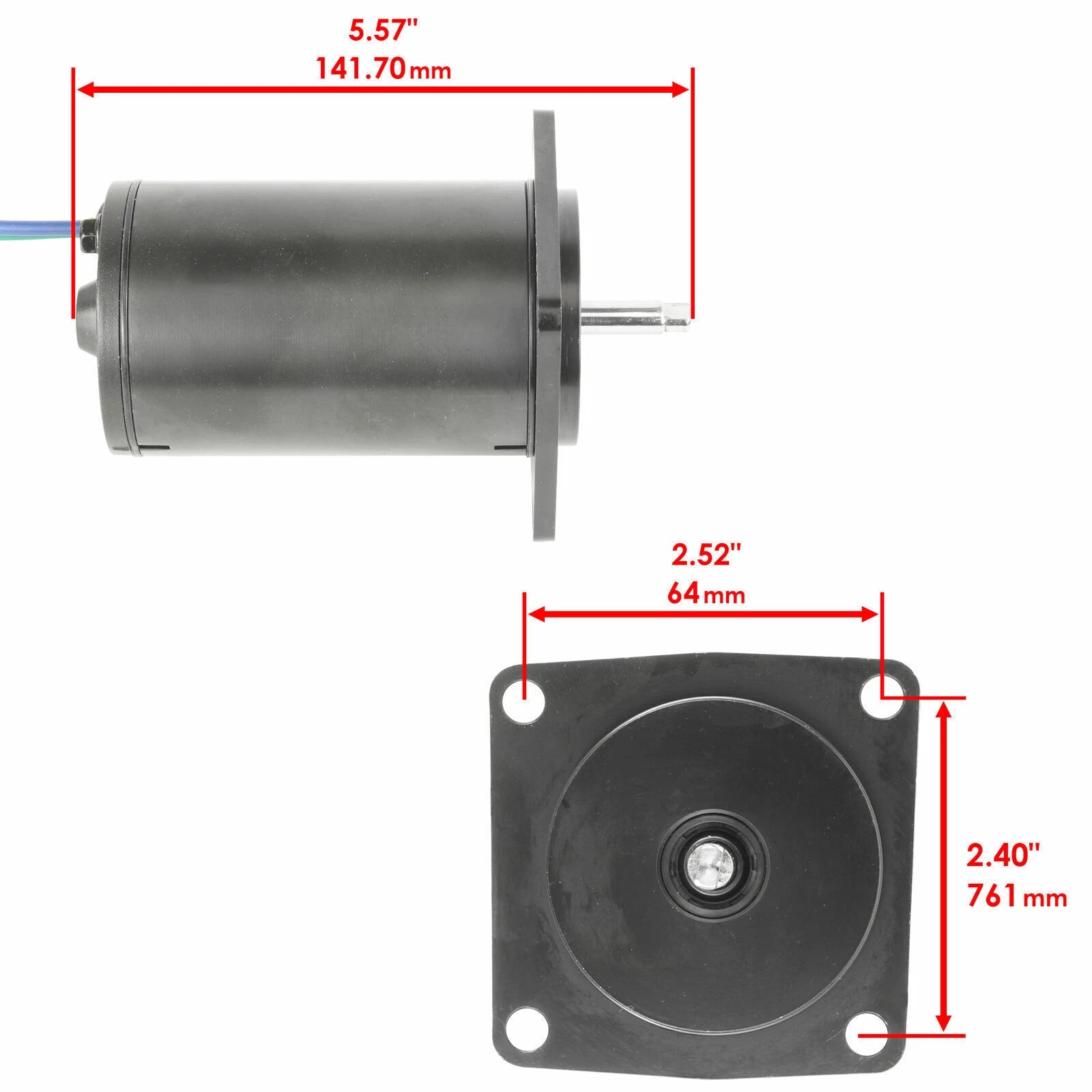 Tilt Trim Motor Engine for Yamaha Outboard 67F Series (40-60HP)