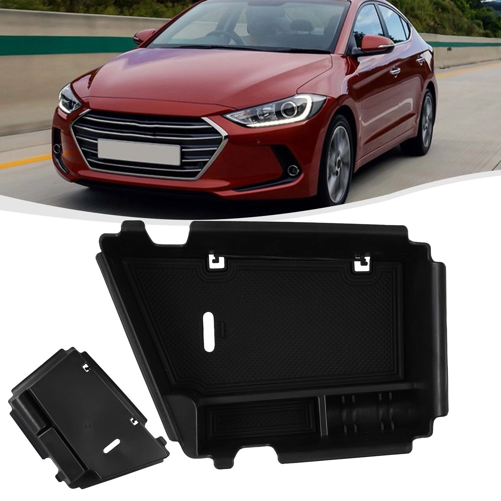For Hyundai For Elantra Cn7 Center Armrest Plate Storage Box Cover