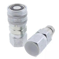 Hydraulic Flat Face Coupler Kit Kv14216 At312470 For John Deere 325