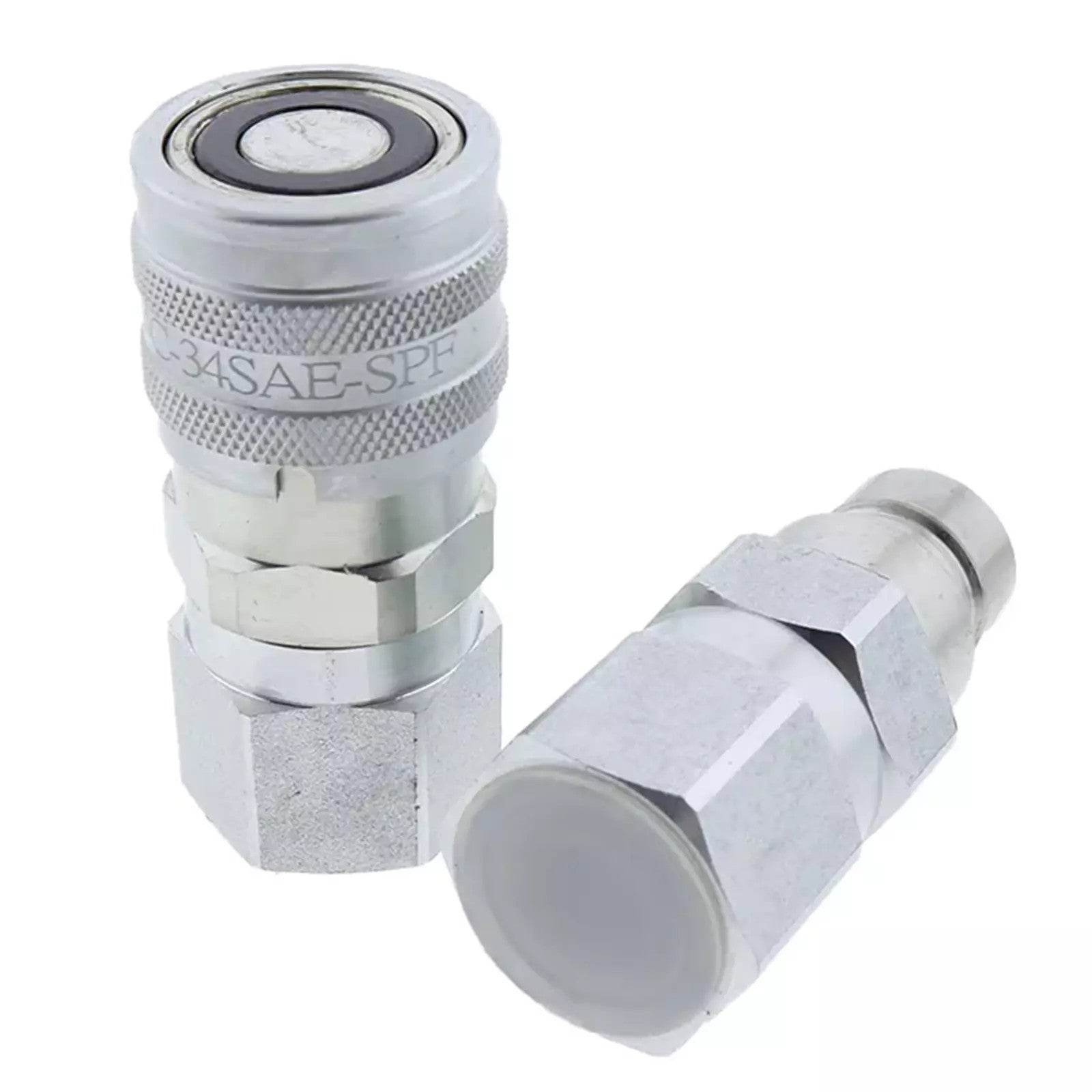 Hydraulic Flat Face Coupler Kit Kv14216 At312470 For John Deere 325