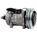 8815000 New Sanden Sd7h15, Flx7 Compressor, W/ 2 Groove Clutch