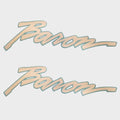Lund Boat Decals Baron 17 x 5 1/2 Inch by Lund