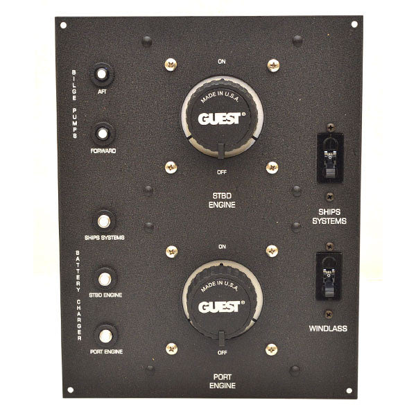 Four Winns Boat Battery Switch Panel 025-2950 | 378 Vista BlackOpens i