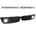 Abs Plastic Fog Light Grille Cover For For A4l B8 2009-2012 Front