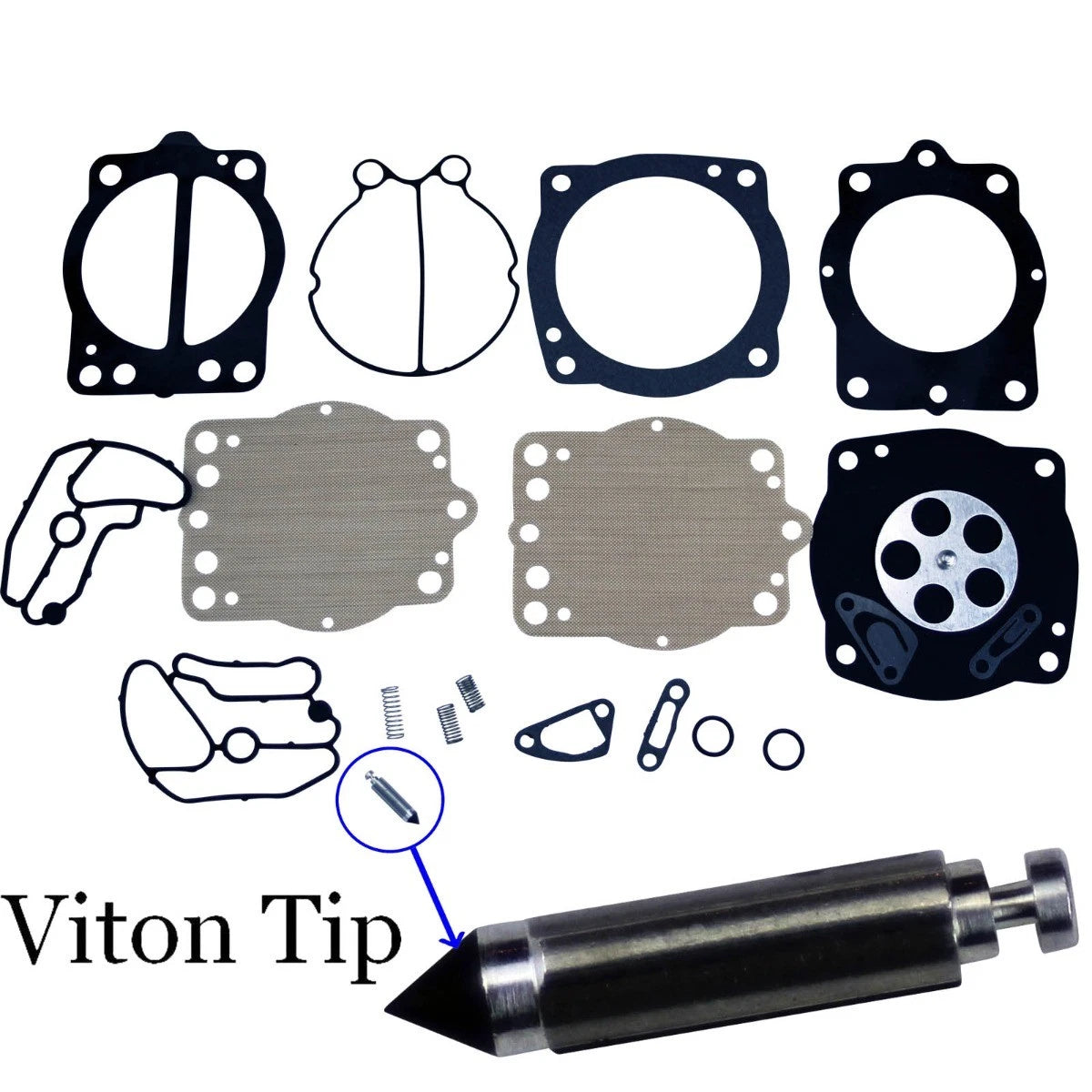Kawasaki Keihin Carb Carburetor Rebuild Repair Kit Zxi Stx 750 900