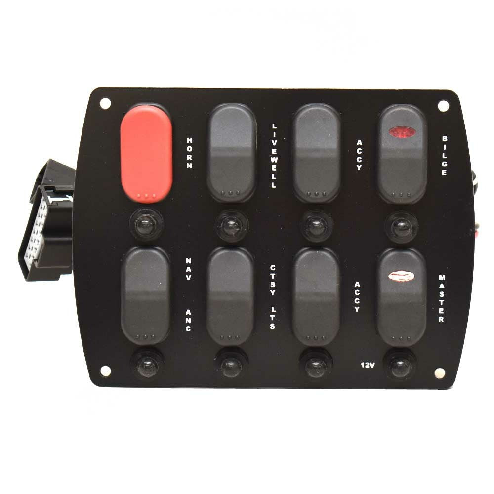 Tracker Boat Rocker Switch Panel AD-352-004 | Black PlasticOpens in a 