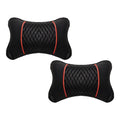 Ergonomic Design Car Auto Headrest Cushion Pad Breathable Pu Leather