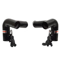 Corsa Boat Exhaust Diverters Crownline Stainless by Corsa