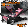 3Ton Mini Hydraulic Floor Trolley Jack - Pink