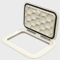 Jim Black Boat Deck Hatch 581-1014-04 | 10 x 14 Inch Arctic WhiteOpens