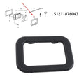 Black Car Accessories Handle Trim 51211876043 Door Handle Trim Plastic