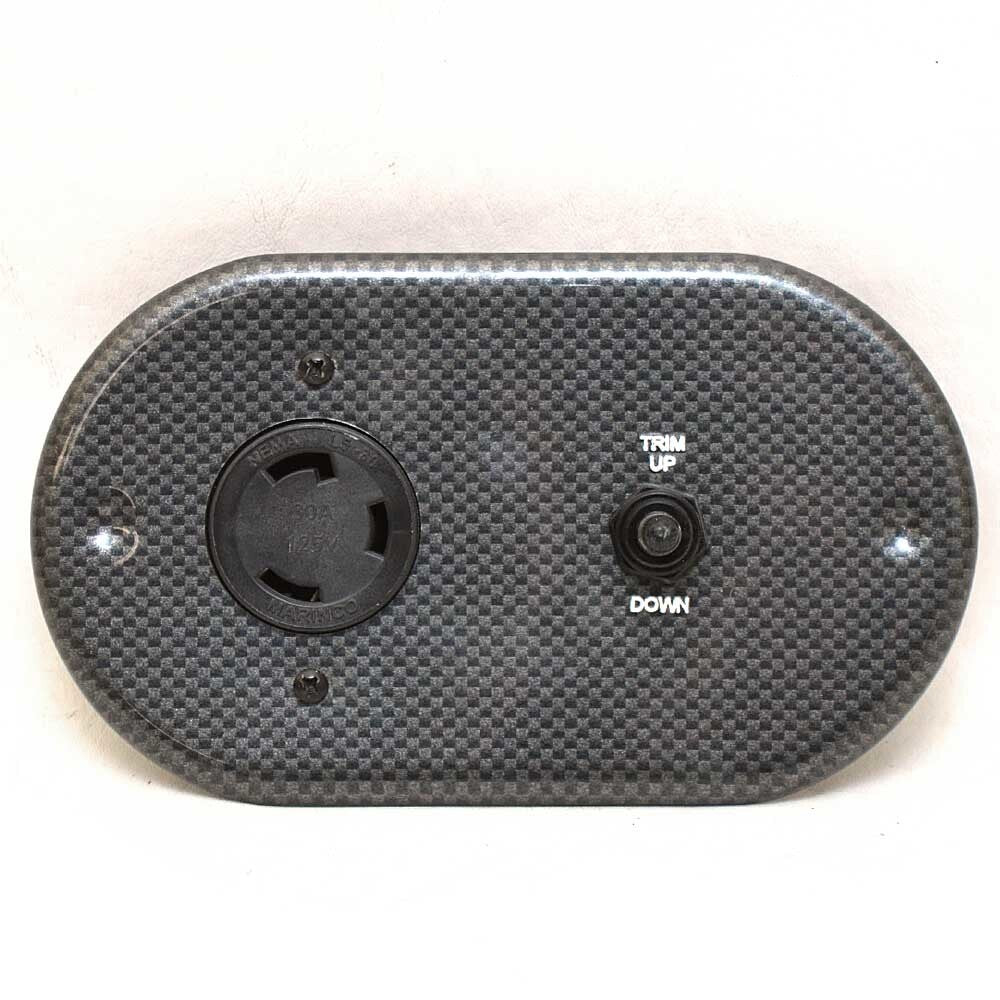 Lowe Boat Trolling Motor Panel 7 1/8 x 4 1/8 Inch by Lowe