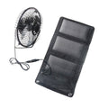 Lightweight Solar Powered Fan with Wireless Charging