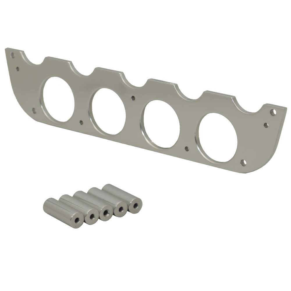 Legend Boat Rod Rack 316447 | 14 1/2 x 3 Inch Silver Aluminum by Legend