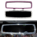 Shimmering Rhinestone Car Rear View Mirror Trim | Hook & Hull Co