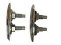 Boat Cleat 8" Pull Up Deck Cleat Hidden Flush Mount Pair Stainless