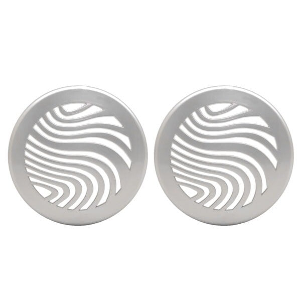 Tracker Boat Speaker Grill Cover Silver by Tracker