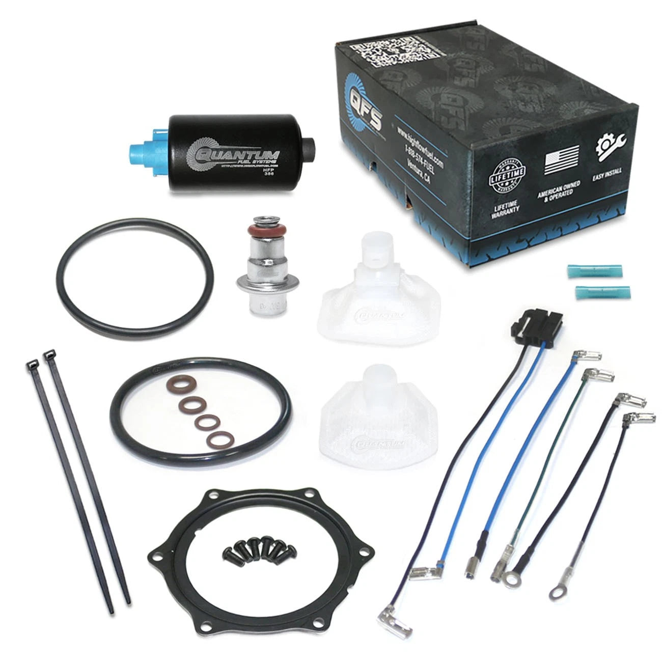 Kawasaki 49040-0757 Qfs Efi Fuel Pump +Reg +Gasket +Strainer 17-23