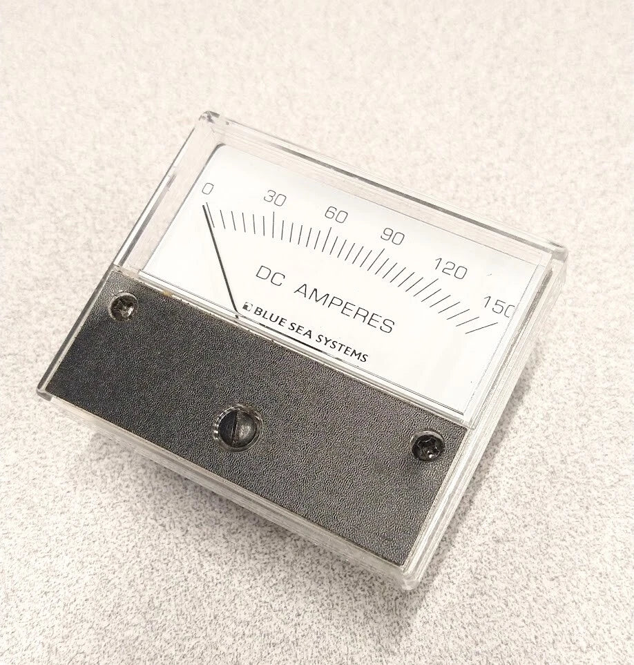 Blue Sea Systems 8018, 0 -150 Dc Analog Ammeter, Oem