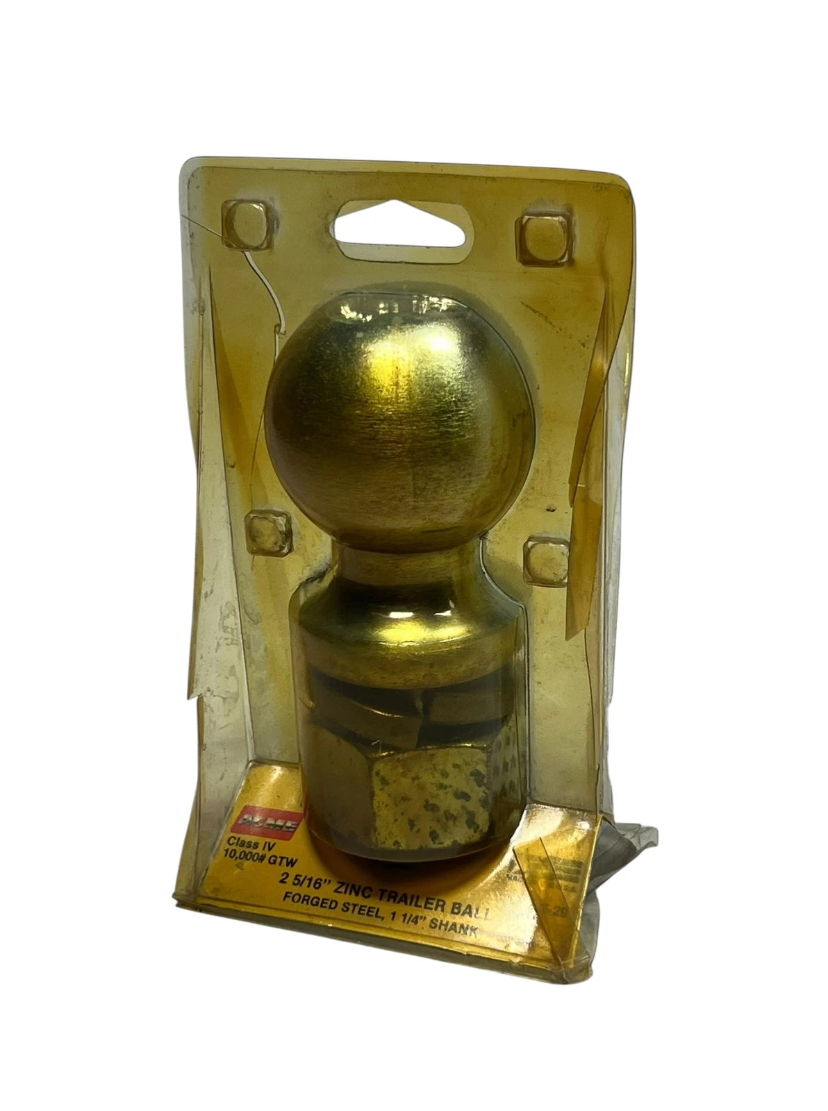 Acme 35-28, 2 5/16in Zinc Trailer Ball, Forged | Hook & Hull Co