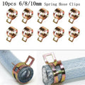 Spring Hose Clips 10pcs Stainless Steel