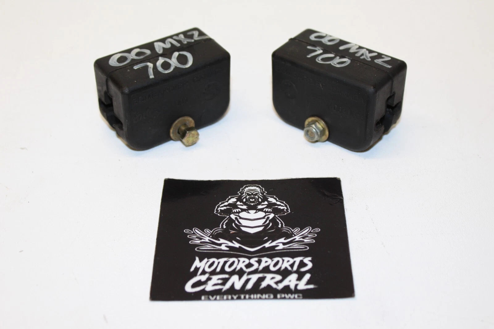 Ski-doo Summit Mxz Gtx Oem Rubber Track Stopper Rail Support Set