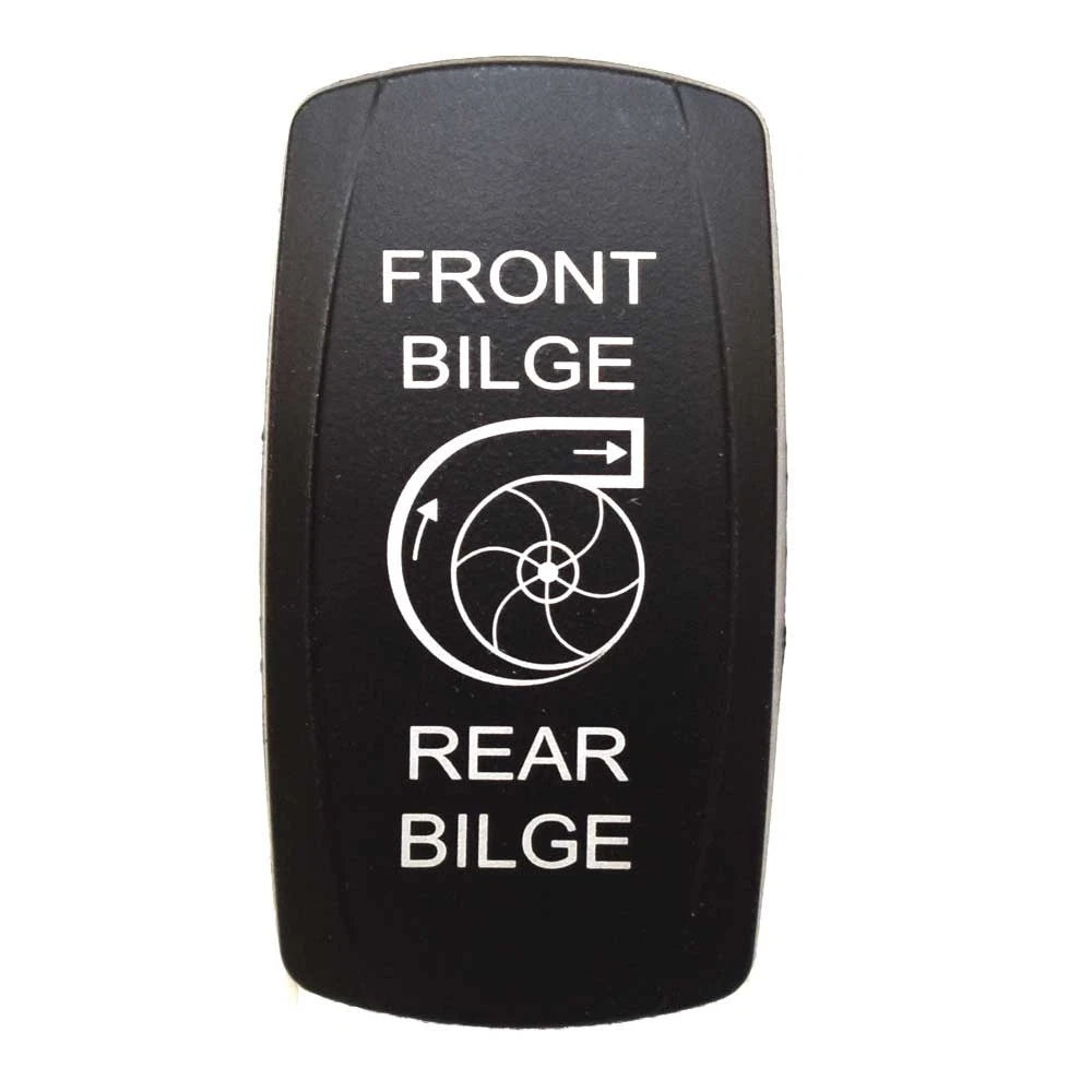 Boat Rocker Switch Cover | Front Bilge / Rear Bilge Actuator