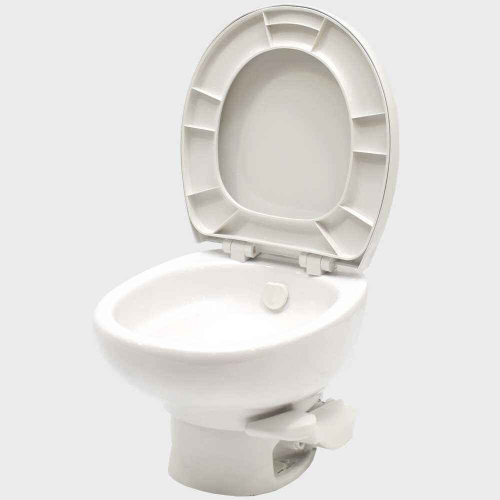 Thetford Boat Gravity-Flush Toilet AquaMagic II White Ceramic by Thetford