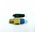 Swagelok B-8p6t1, Valve, Quarter Turn, Brass