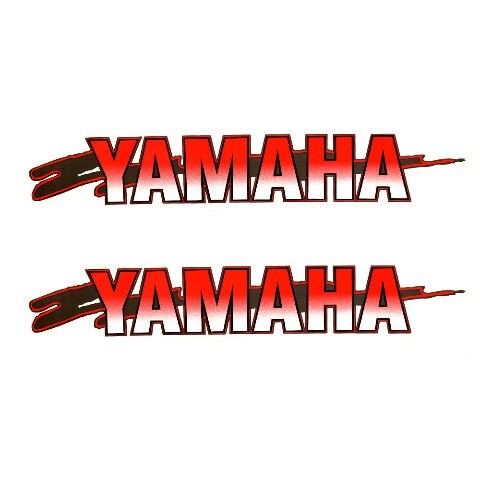 Yamaha Boat Decal Red White Silver by Yamaha