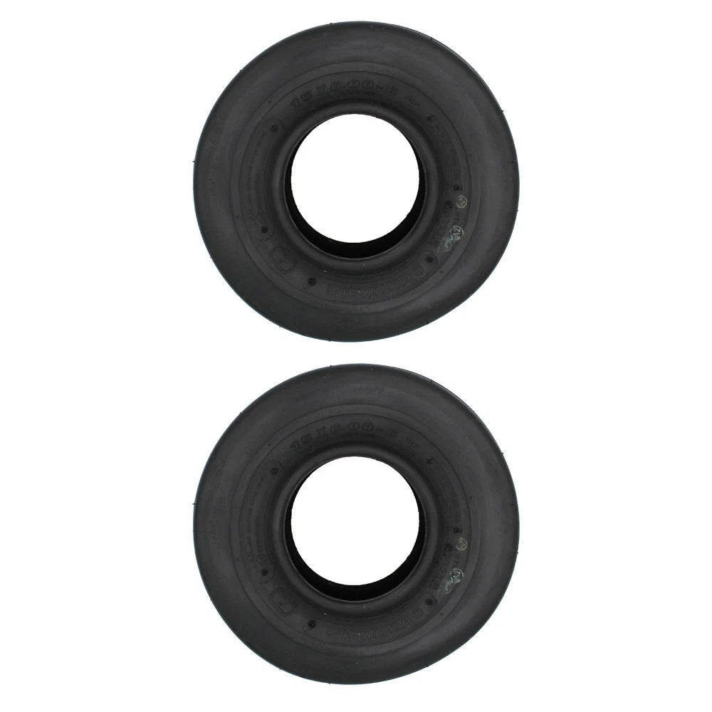 2 New 7026 Lawn And Garden Tires 15x6-6 Tubeless 4-ply Straight Rib