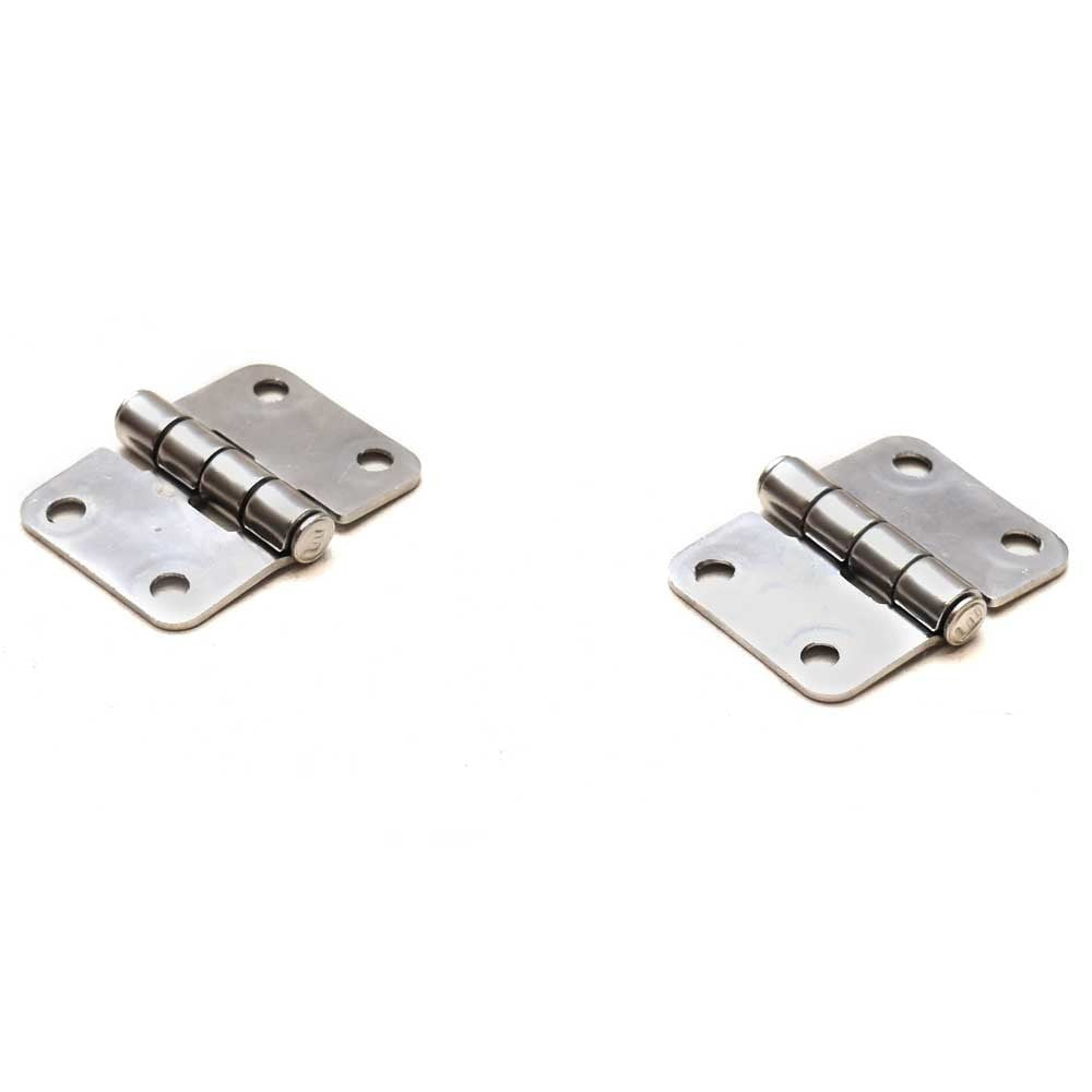 Gemlux Boat Butt Hatch Hinges Stainless 2 Inch by Gemlux