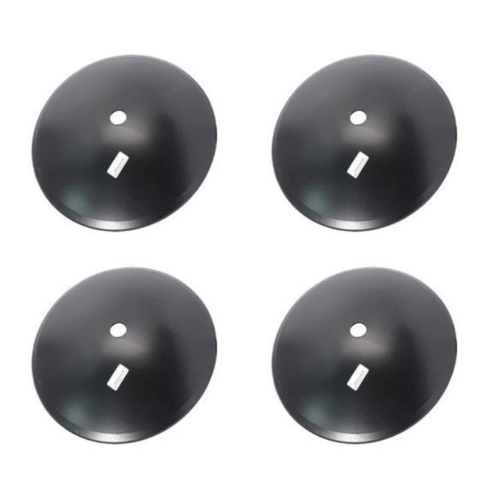 (4) 18" Smooth Disc Blade With 1-1/8" Round Axle For Standard Disc