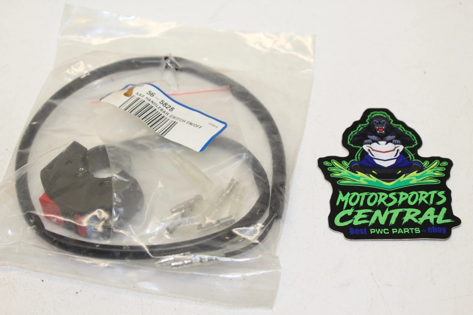 Motorcycle Cafe Racer Jet Ski Handlebar Universal On Off Switch -