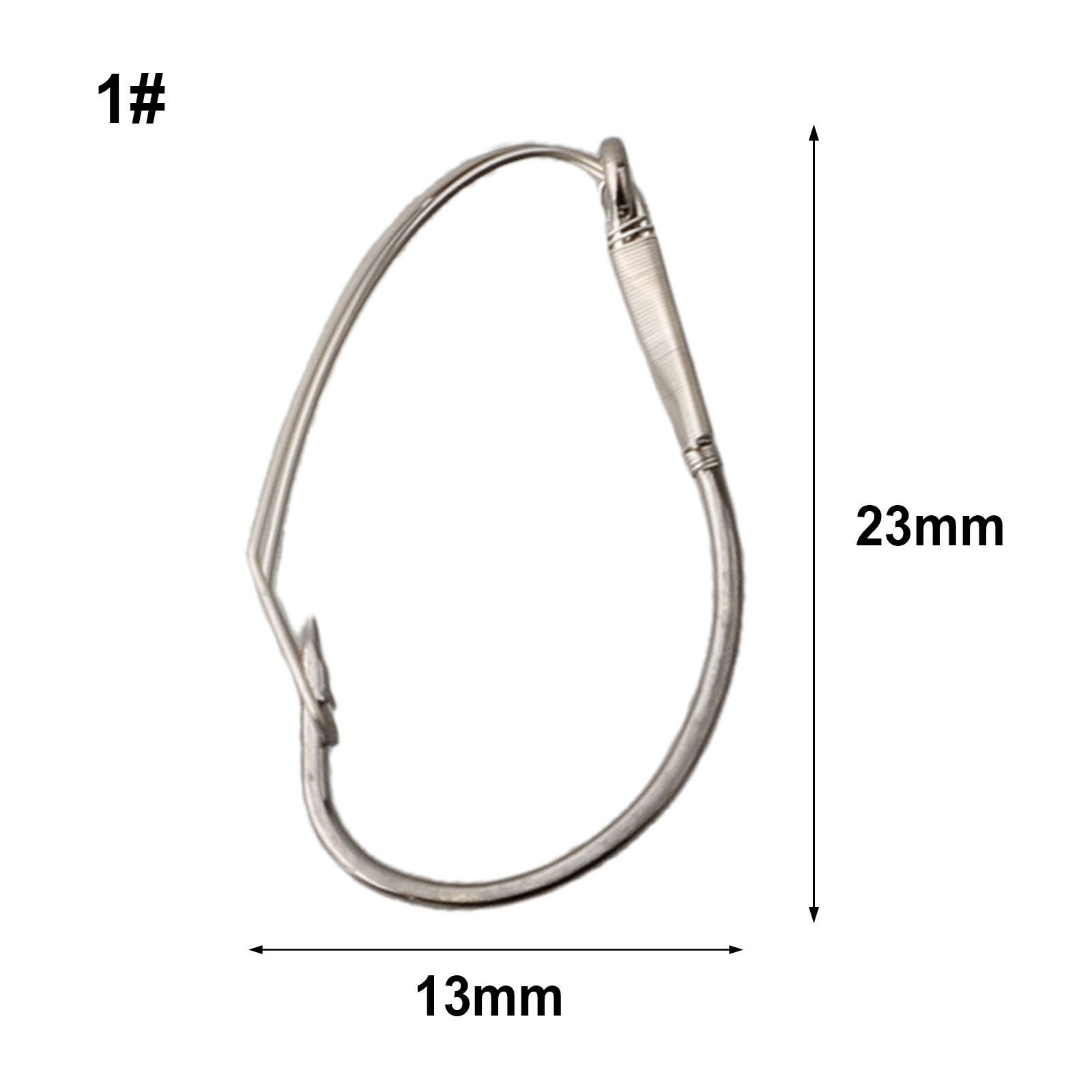 Reliable Fishing Hooks Wacky 10pcs
