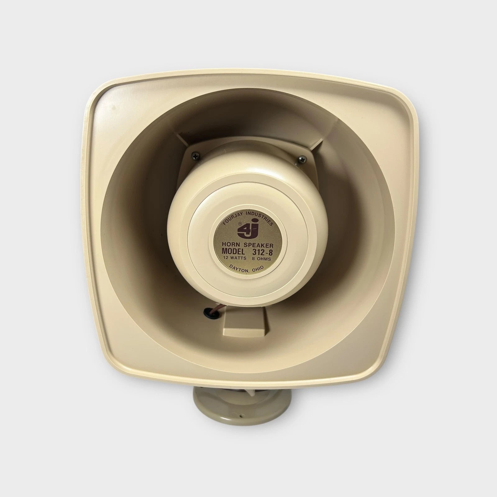 Fourjay Industries 312-8, Horn Speaker 12 Watts 9.5''