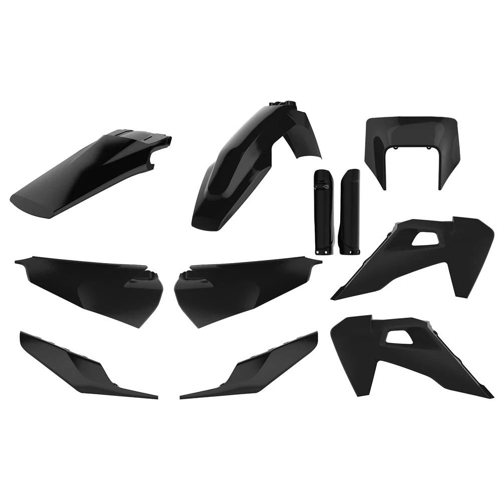 Polisport Plastic Kit + Fork Guards Husqvarna Te150-300, Fe250-501