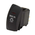 Carling On/Off Contura IV Boat Rocker Switch | Deck Lights 12V by Carling
