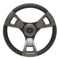 Viaggio Boat Steering Wheel 13 3/4 Inch Gray/Black by Gussi