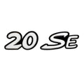 Triton Boat Decal 20 SE Silver Black 10 x 2 1/2 Inch by Triton