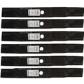 Qty 6: Mulching Blade Fits John Deere Replaces M128485