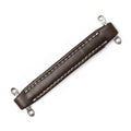 Coffee Style Leather Handle Strap Guitar Amplifier Carrying Grip For