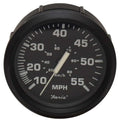 Faria Boat Speedometer Gauge SE9463K Euro Black 55 MPH 3 1/4 Inch by Faria