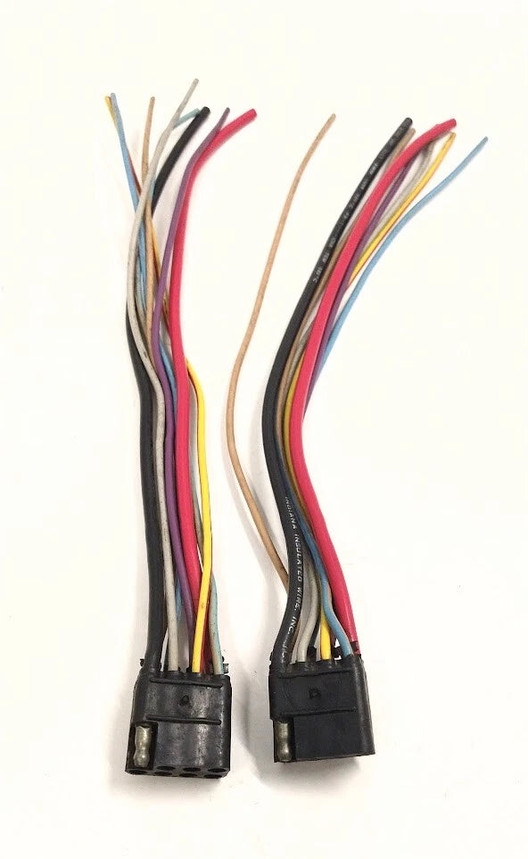 Pigtail - 853866006972 - Female Harness 1ft 8 Way Wire Set - 2 Pack