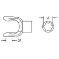 A-bp203193851-<wbr/>a-ai Implement Yoke, Splined 1 3/4" - 20 Spline