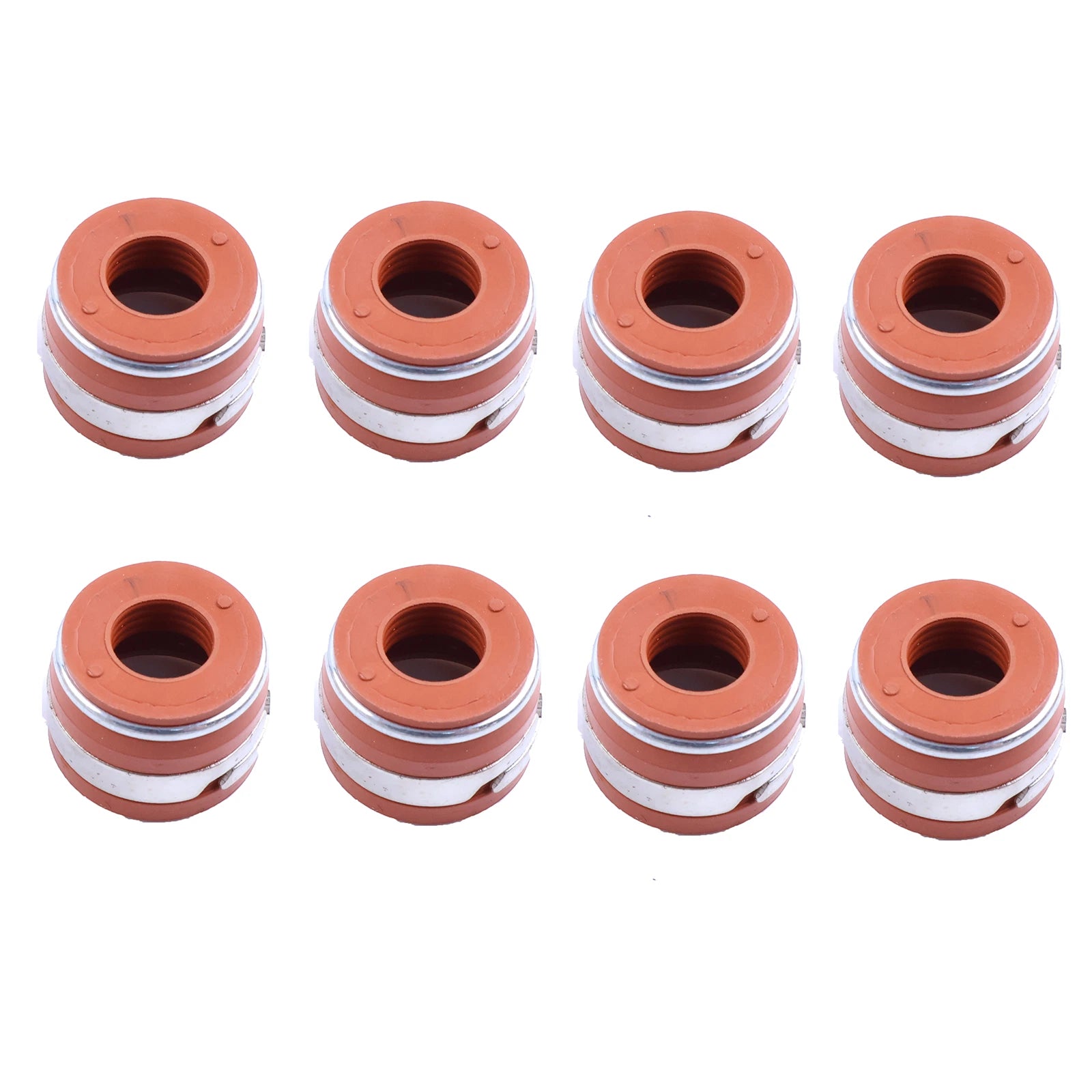 8pcs Valve Stem Seal Re31617 For John Deere 3100 4700 5105 5200 5400