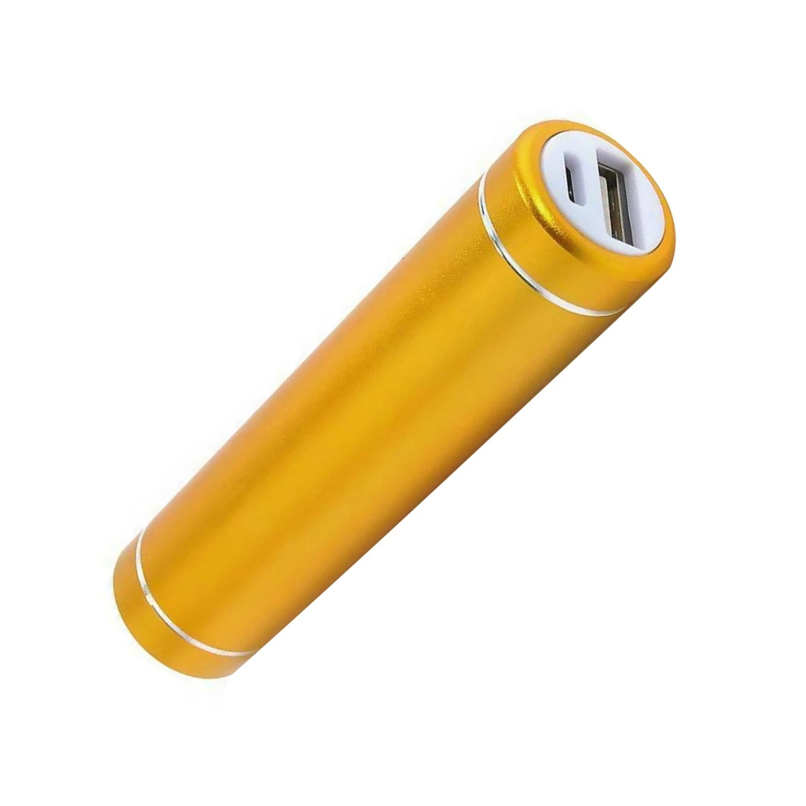 Gold Alloy Mini 5V Usb Power Bank Diy Case Set 18650 Battery Charger