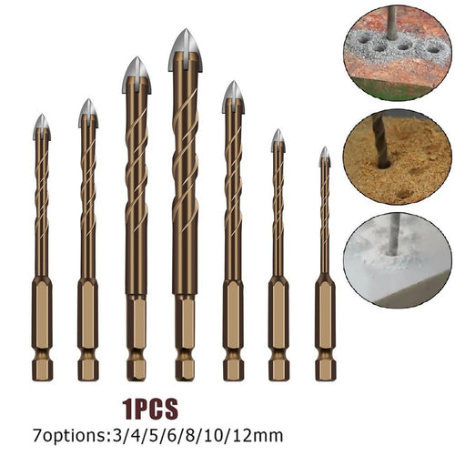 14 Hex Shank Cross Tile Bits