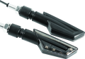Bikemaster Tanto Turn Signal Rear With Smoke Lens, Led Indicators,